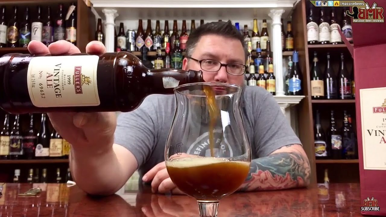 Massive Beer Reviews # 355 Fullers Vintage Old Ale 1999