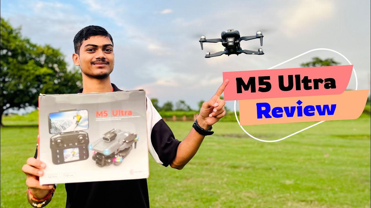 M5 Ultra Drone Review सच में Best Drone है क्या 🤔 Fly, Camera, Battery, Range, सारा सच सामने आ गया🔥