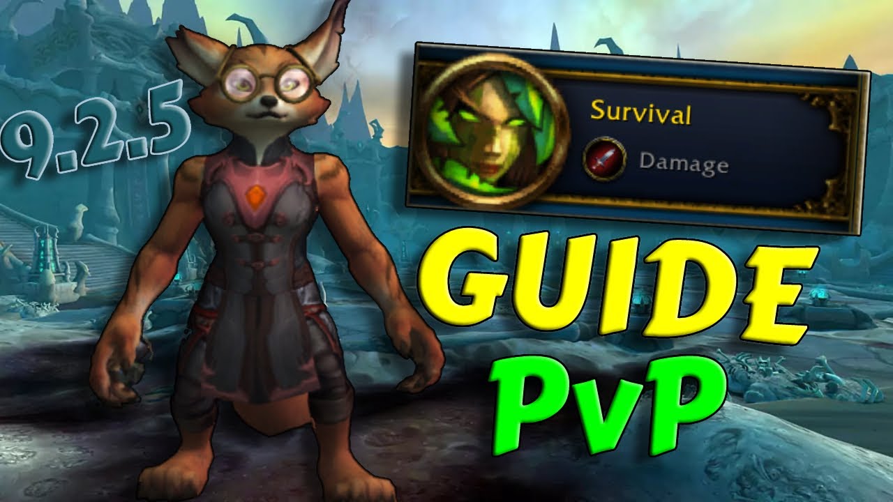 Survival Hunter PvP Guide / 9.2.5 Shadowlands - ALL in ONE