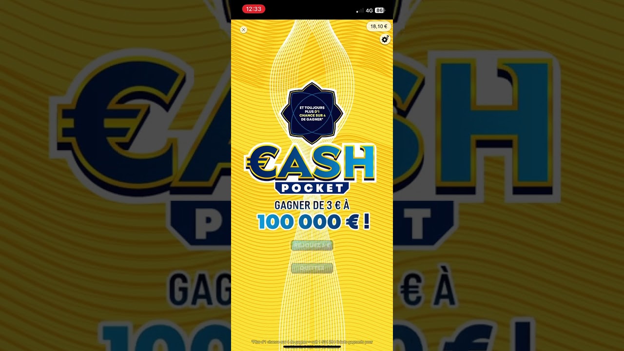 Du cash pour changer un peu 🤑