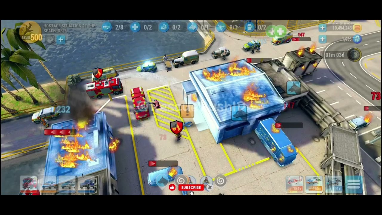HOSTAGE SITUATION AT THE SPACEPORT❗️LEVEL500❗️EMHQ GAMEPLAY STRATEGY