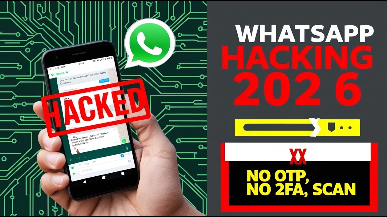 How To Hack WHATSAPP Account Without Any OTP |2026