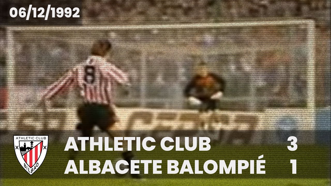⚽️ [Liga 92/93] J13 I Athletic Club 3 - Albacete Balompié 1 I LABURPENA