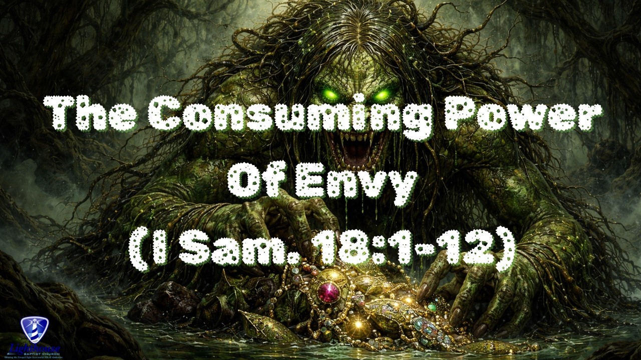 The Consuming Power Of Envy (I Sam. 18:1-12). Wednesday Evening. 3/4/2026