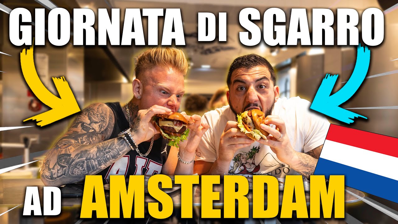 GIORNATA DI SGARRO AD AMSTERDAM! w/ Mattia Faraoni