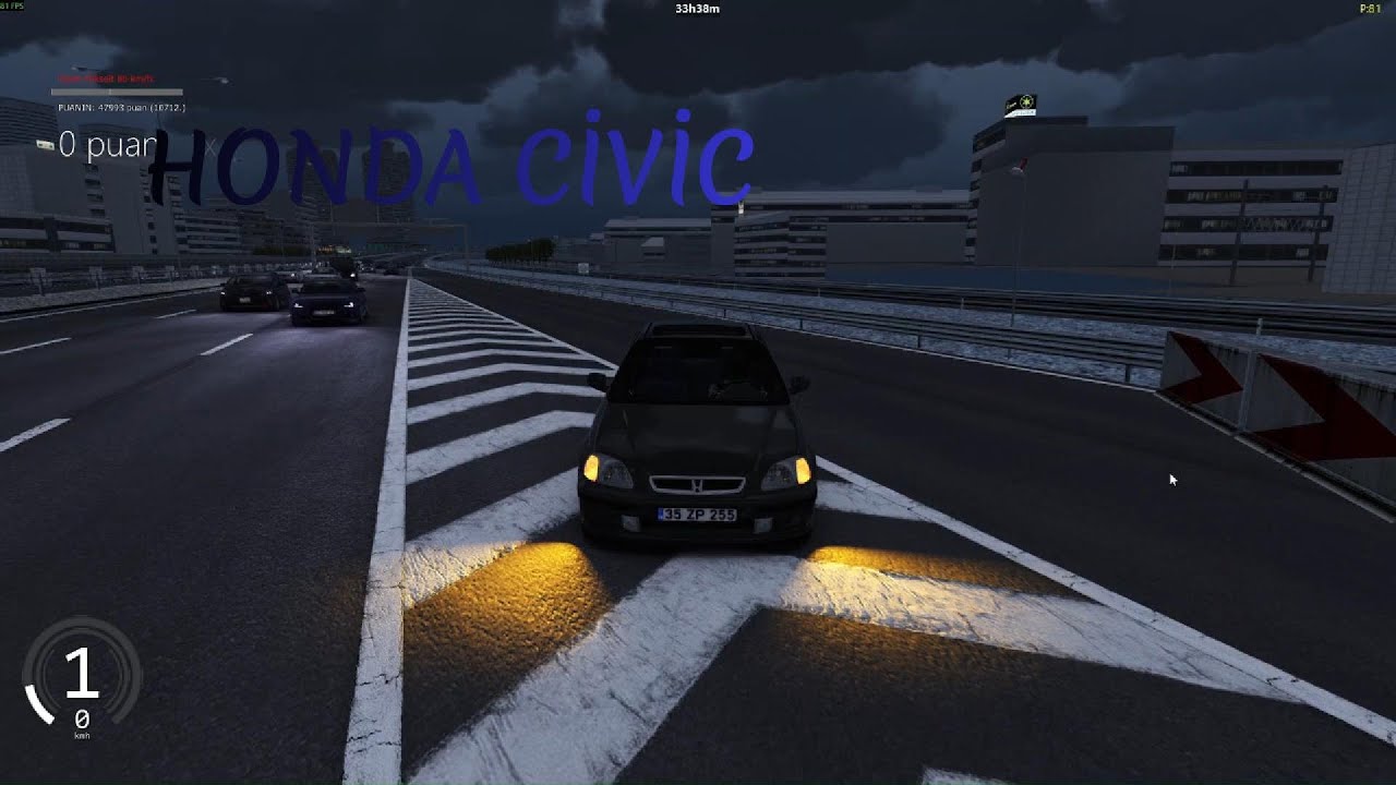 Nazan Öncel X Uzi - Beni Hatırla / HONDA CİVİC / Assetto Corsa