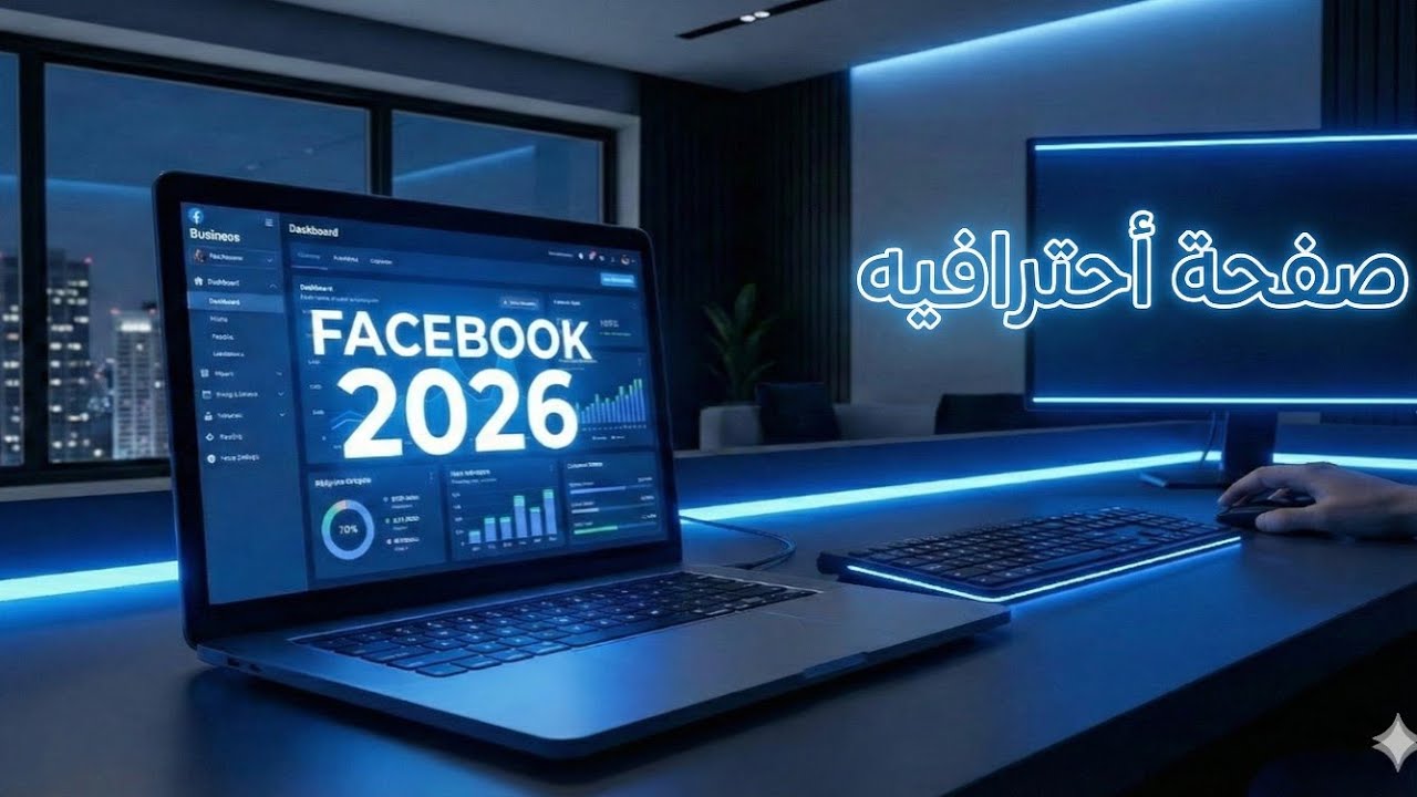 إنشاء صفحة فيسبوك احترافية 2026 الدليل من الصفر حتى الاحتراف