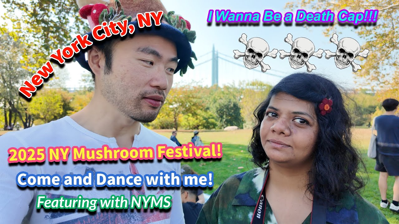 Big Adventure at 2025 NYC Mushroom Festival! What mushroom do you want to be???