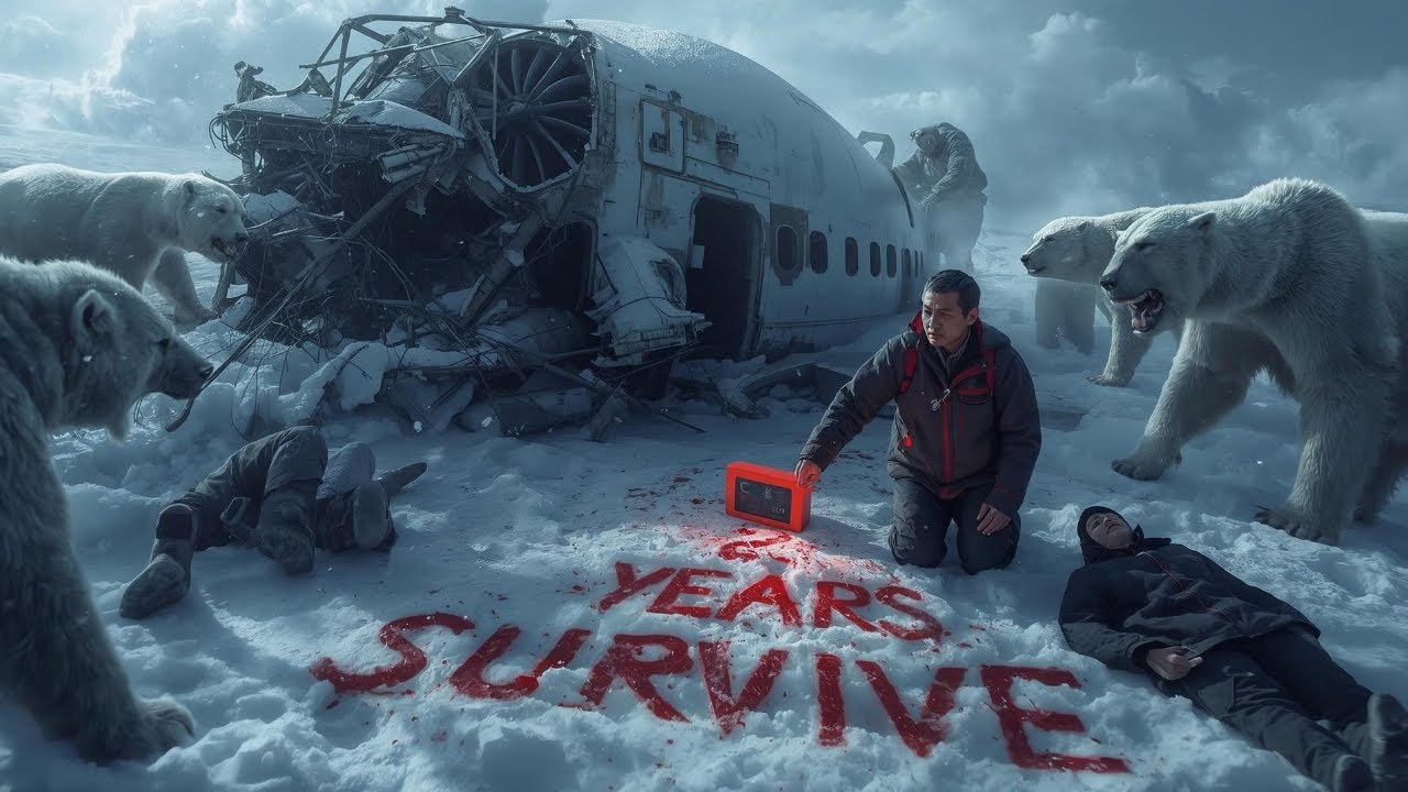 MAN that SURVIVED the ARCTIC FOR 2 YEARS - Arctic (2018) Movie Explained हिन्दी