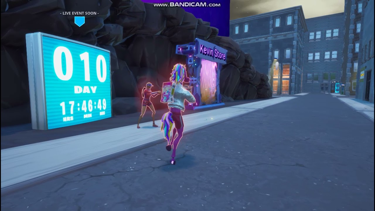 Fortnite Flake shake emote in slow motion