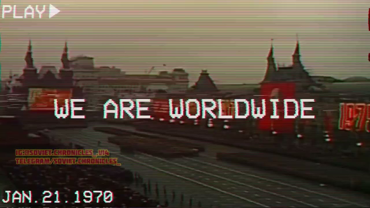 #sovietwave communist propaganda