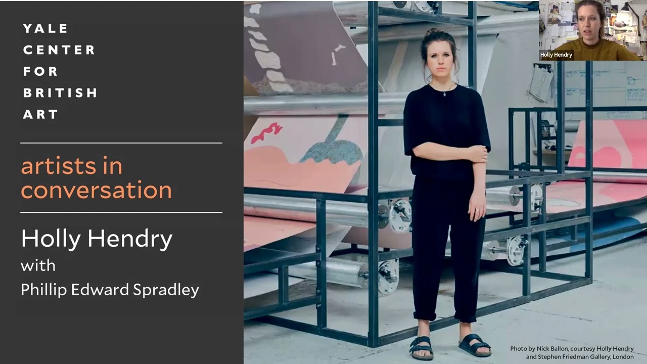 at home: Artists in Conversation | Holly Hendry