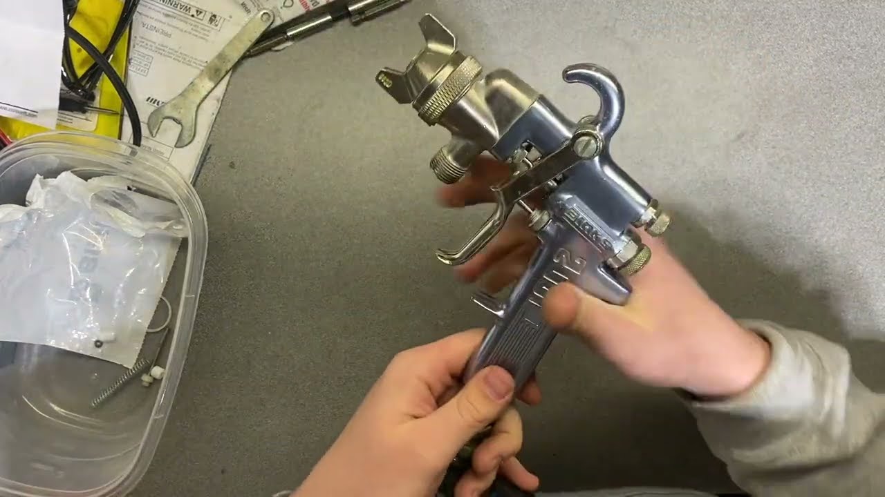 Binks 2001 Paint Gun Rebuild and Tips