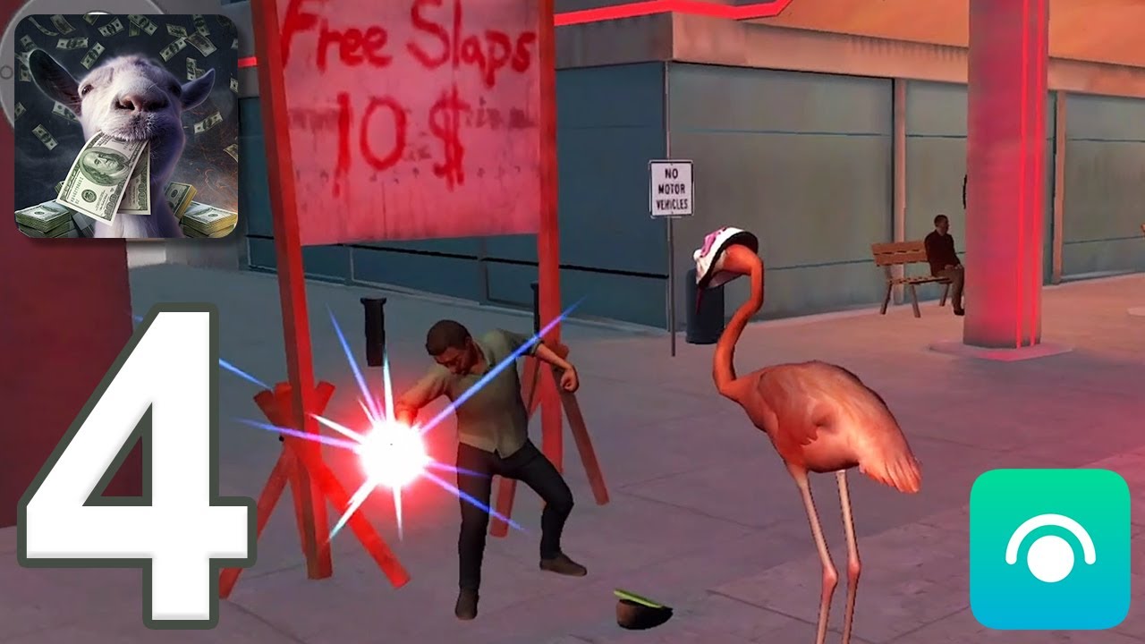 Goat Simulator: PAYDAY - Gameplay Walkthrough Part 4 (iOS, Android)