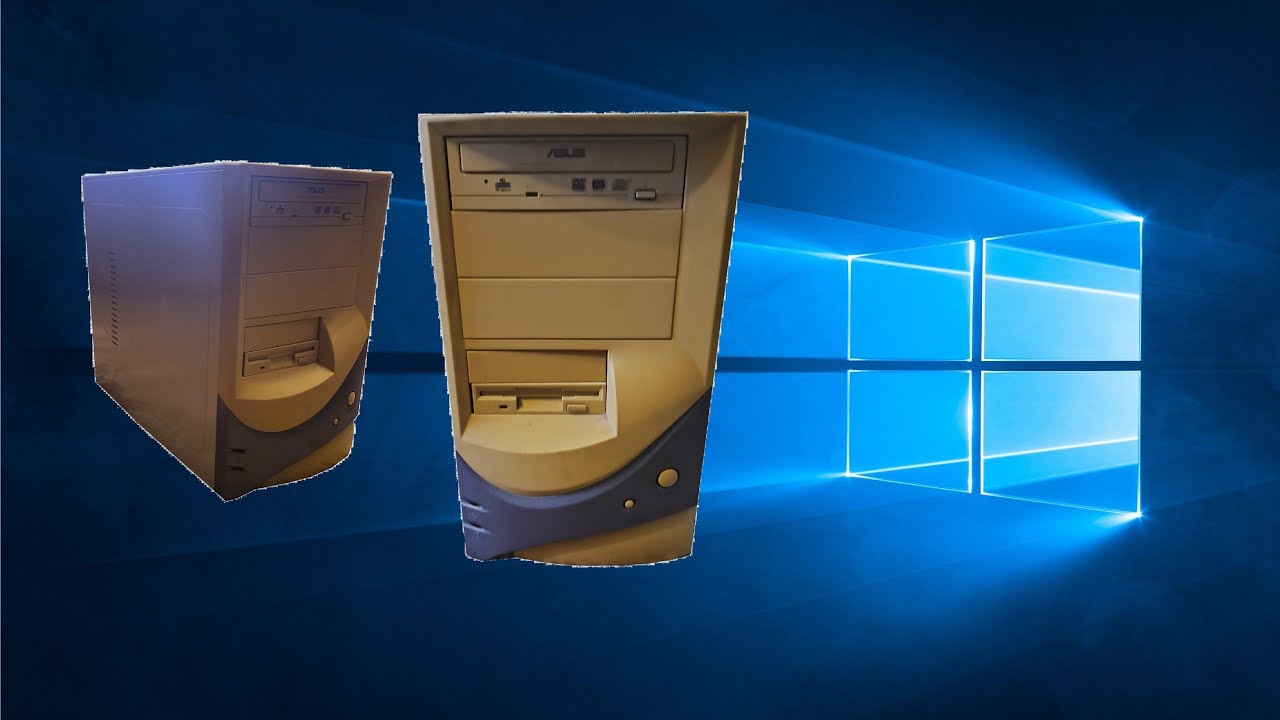 Установится ли Windows 10 на старый компьютер 2001 года? Часть 1