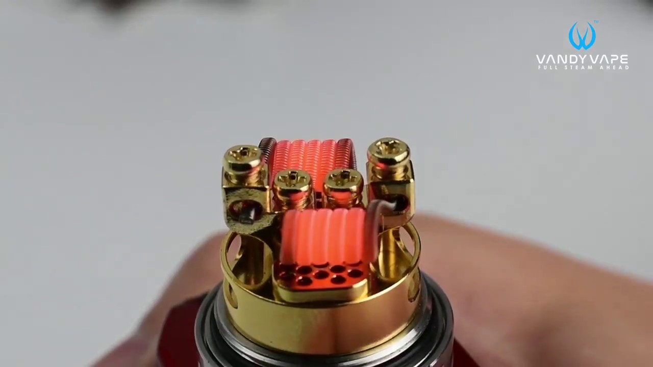 Vandy Vape Kensei 24 RTA unboxing and coil installation