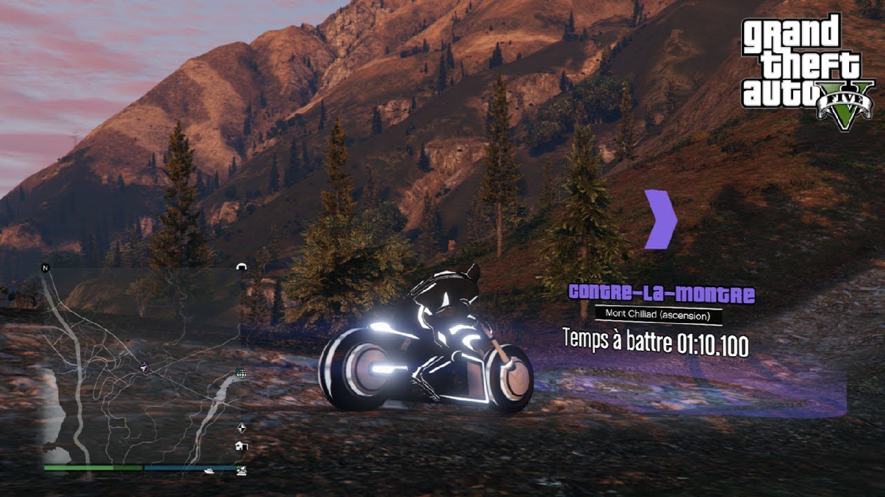 CONTRE LA MONTRE [ MONT CHILIAD ASCENSION / VESPUCCI BEACH ] SUR GTA ONLINE ( 200.000 $ )
