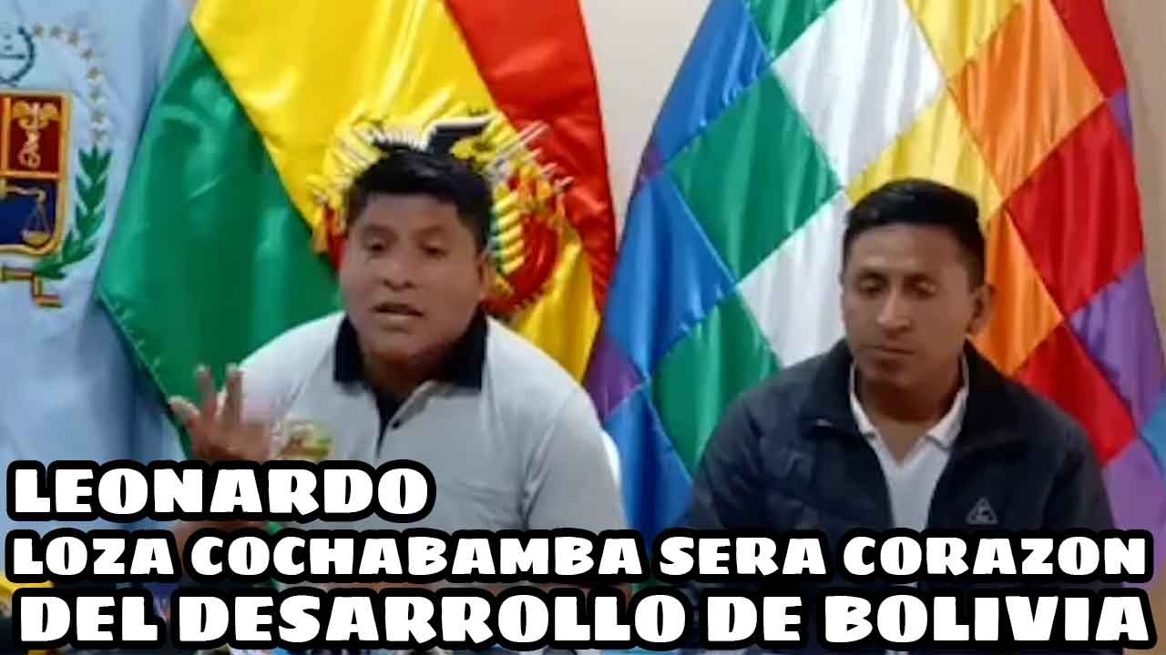 LEONARDO LOZA DEJA CLARO NO HABRA SEGUNDA VUELTA EN COCHABAMBA POR QUE VA GANAR EN PRIMERA VUELTA