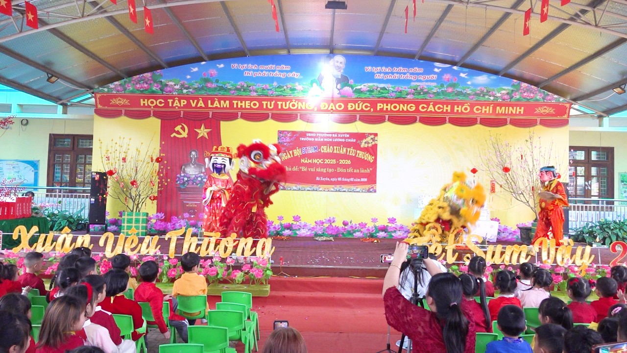 KHÔNG GIAN TRẢI NGHIỆM SÁNG TẠO CHO TRẺ TẠI TRƯỜNG MẦM NON LƯƠNG CHÂU