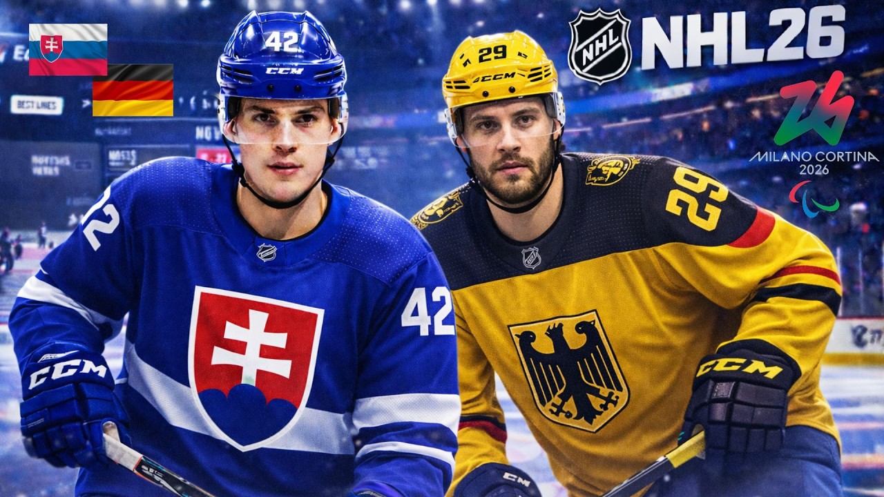 ČO SA TO STALO? 😱 | ŠTVRŤFINÁLE - SLOVENSKO VS NEMECKO | ZOH 2026 | PS5