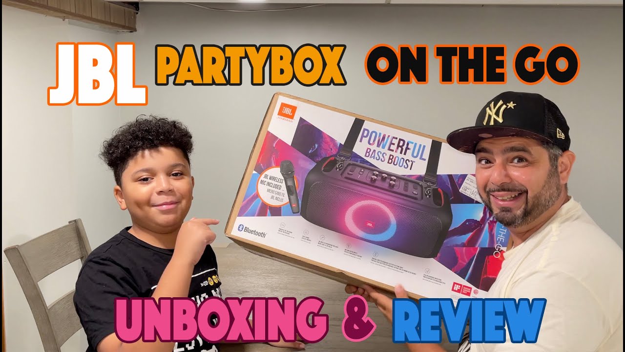 JBL PARTYBOX ON THE GO UNBOXING/REVIEW/DEMO (featuring ANT BOI)