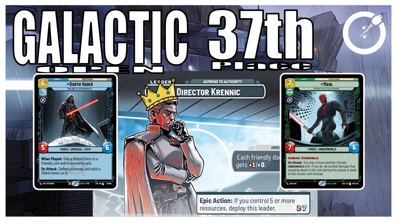 WIN YOUR NEXT EVENT | Krennic ECL Deck Tech | Star Wars Unlimited
