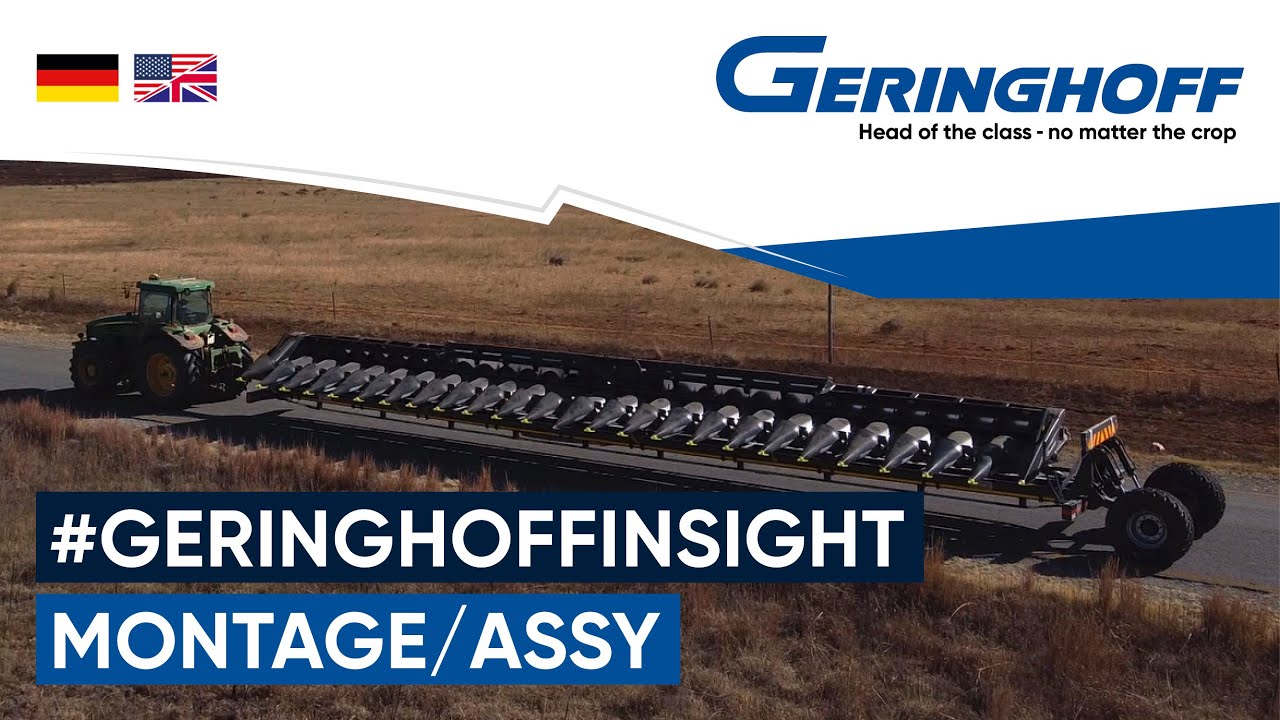 #GERINGHOFFINSIGHT &ndash; Part 10 📍 Montage / Assy I English & Deutsch