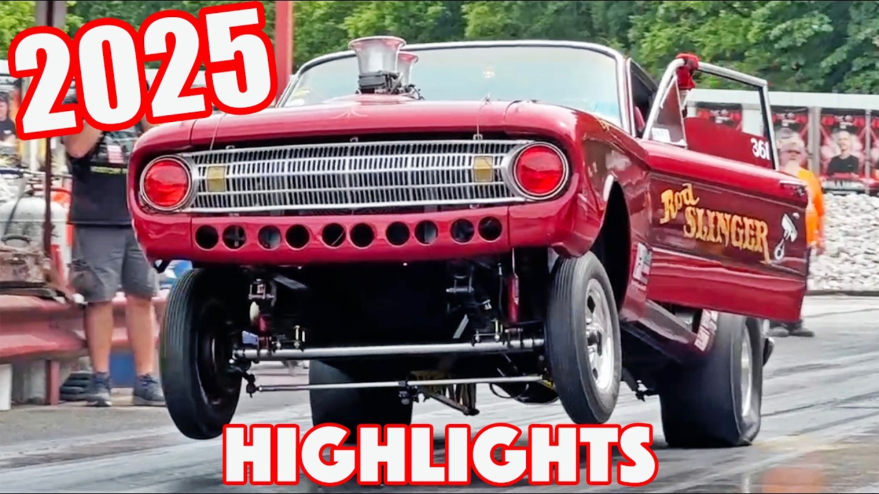 WILD RIDES and Old School Drag Racing Action - 1 Hour Special!