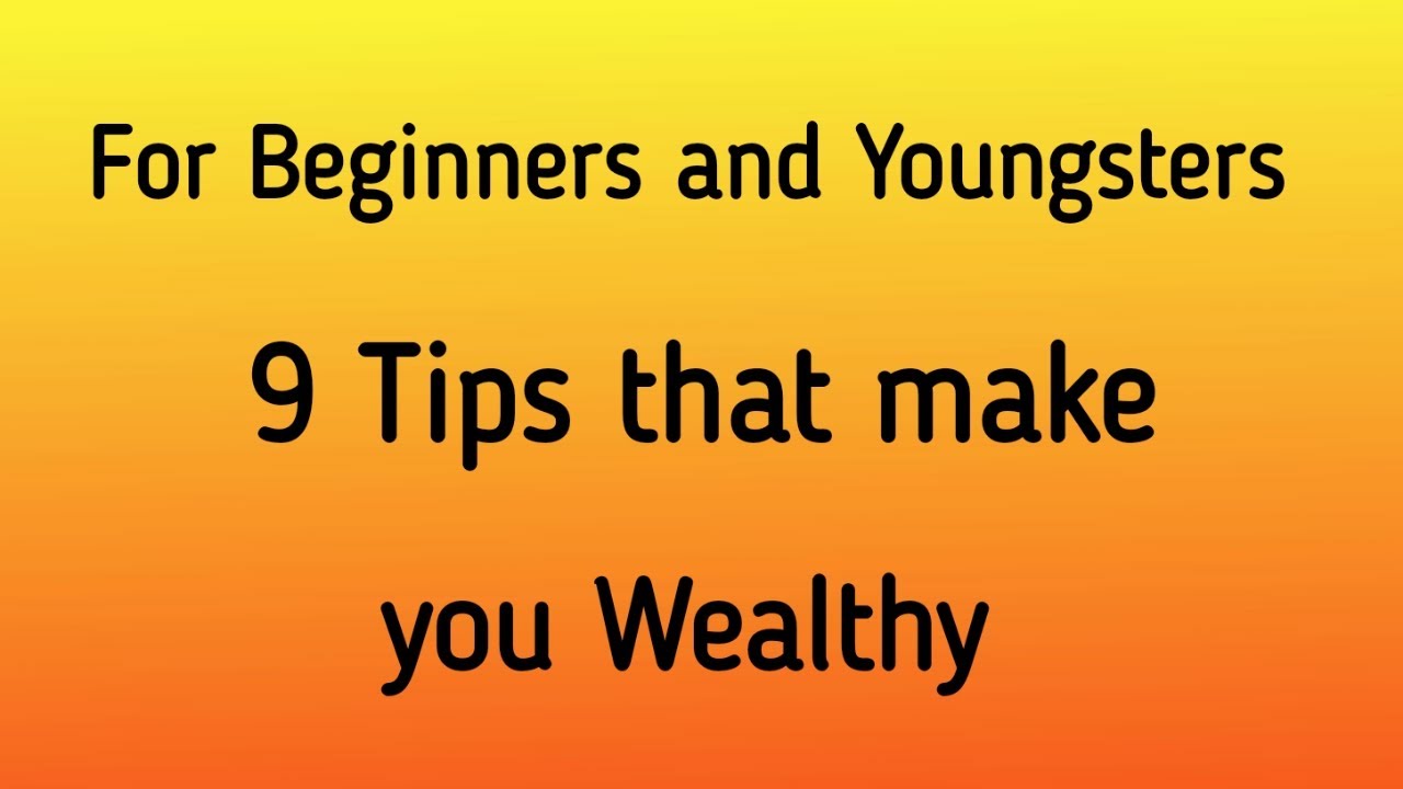 Personal finance tips