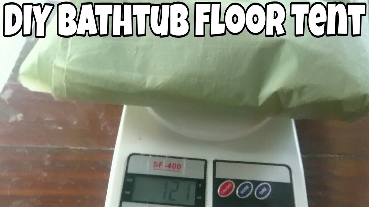 DIY - Bathtub Floor Tent | #IUB