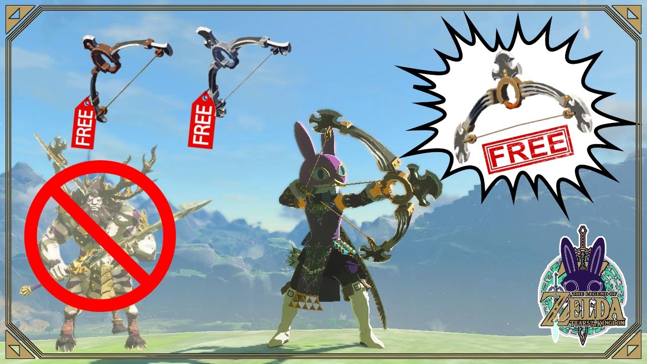 How to get FREE Lynel Bows without ever fighting a Lynel! | Tears of the Kingdom