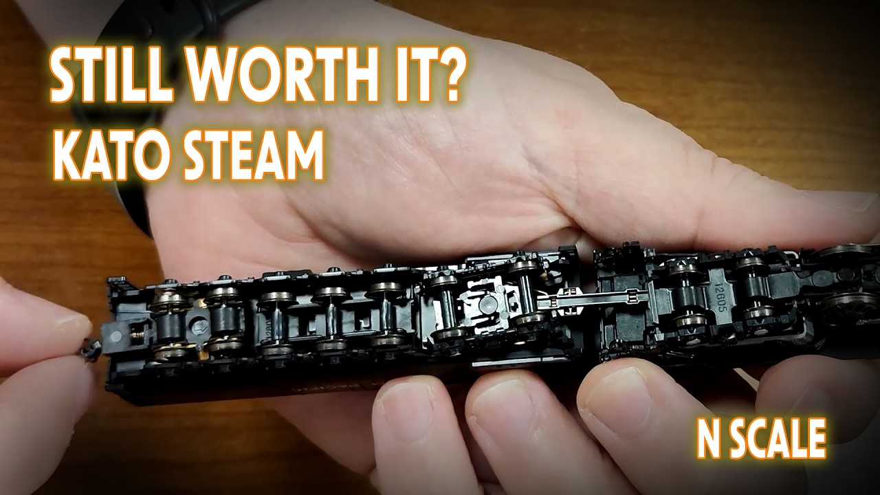 Trainz Reviews:  Kato 126-0402 N Scale Union Pacific 4-8-4 FEF-3 Steam Locomotive