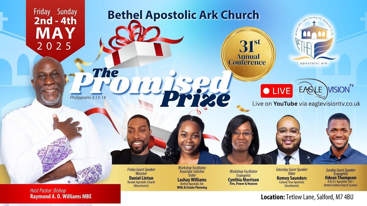 The Promised Prize - Bethel Apostolic Ark Conference - 2025