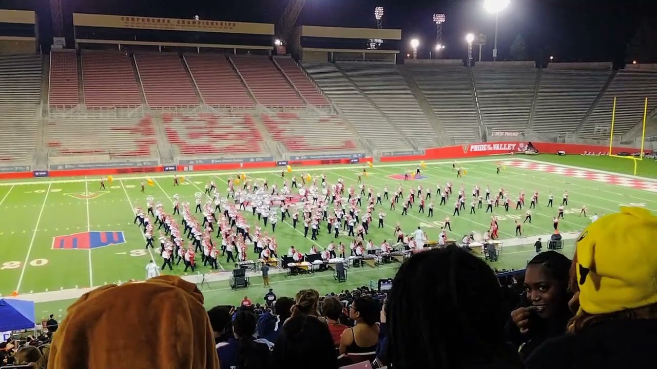 Fresno State Marching Band performance for the Sierra Cup Classic 2024 (Latin Fantasy),