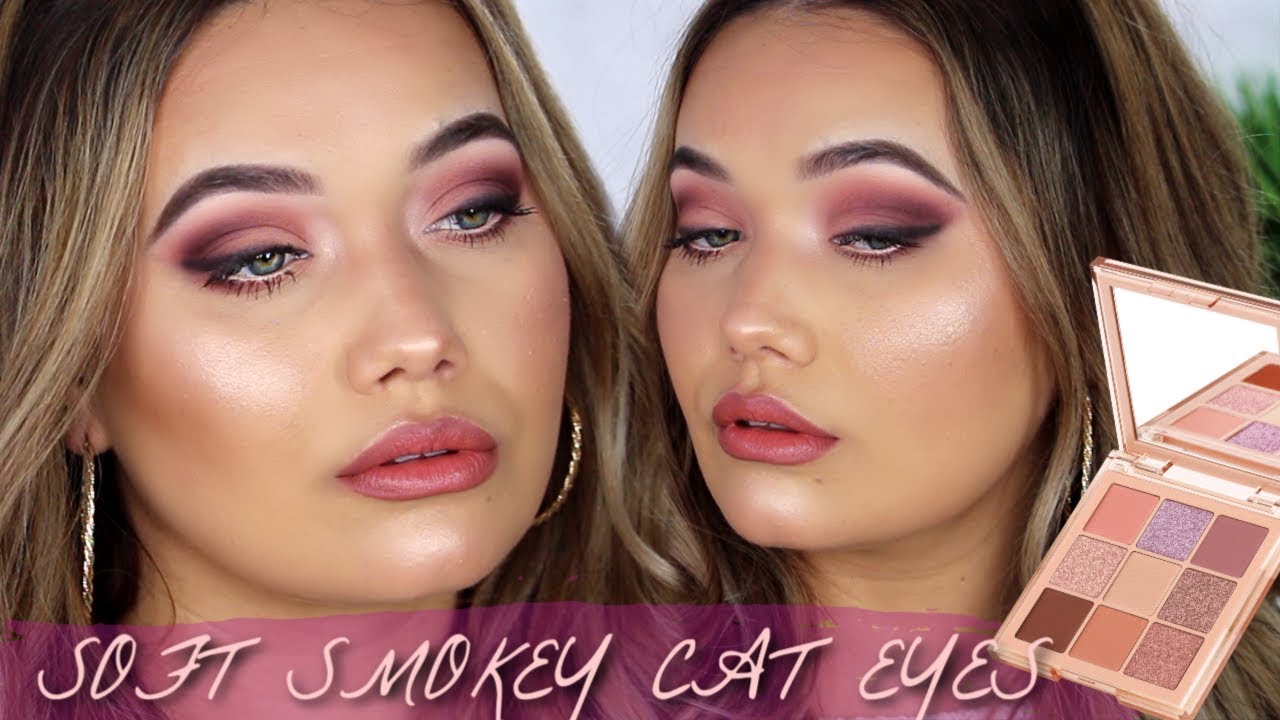 SOFT MATTE CAT EYE MAKEUP TUTORIAL | TRYING NEW MAKEUP!
