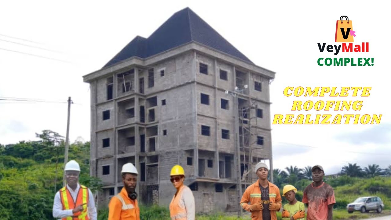 BUILDING IN CAMEROON 🇨🇲 LIMBE | EPS 24 : COMPLETE ROOFING REALIZATION || REAL ESTATE IN AFRICA