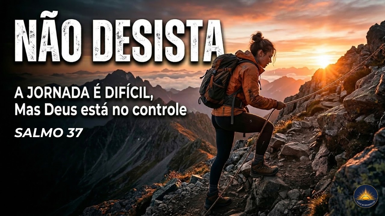 NÃO DESISTA, CONTINUE FIRME | SALMO 37