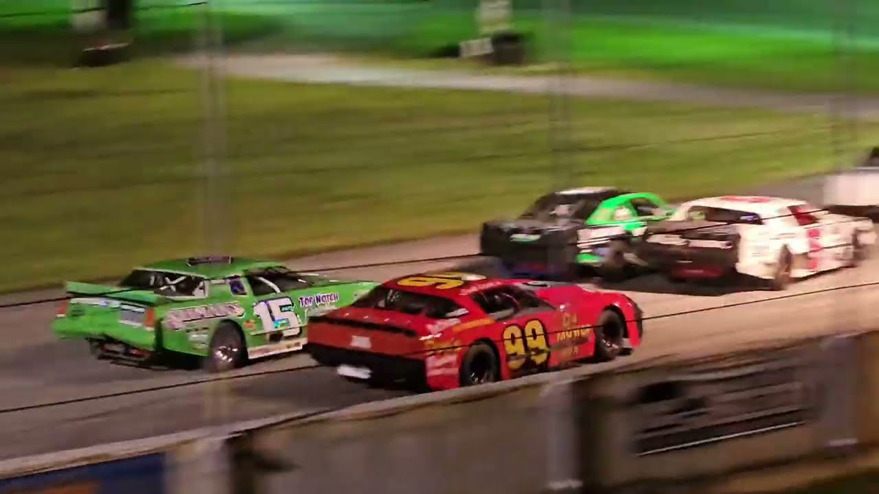 Trident Nationals Street Stock Feature Lorain Raceway Park Clips 8/24/24