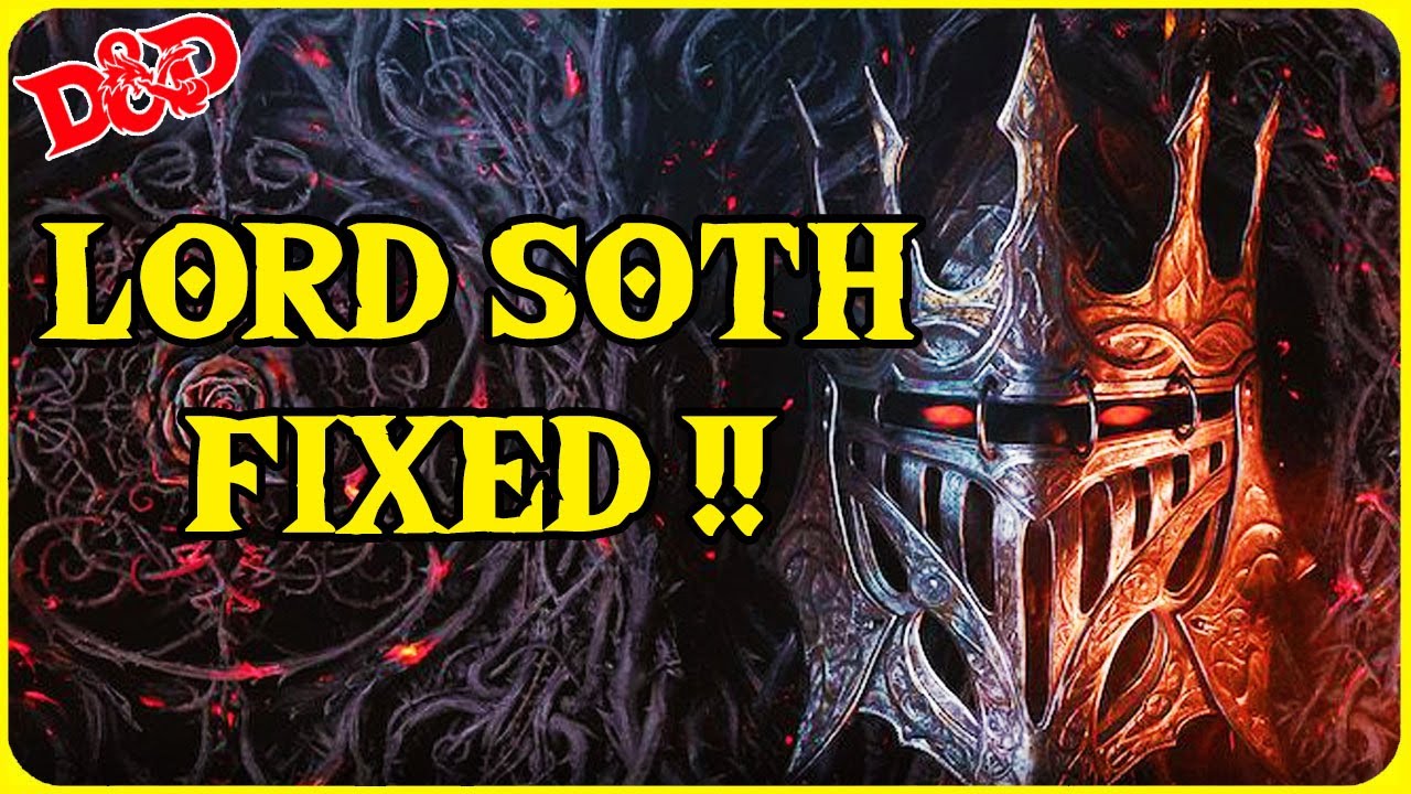 LORD SOTH FIXED : A True To History Lord Soth for 5th Edition Dragonlance in Dungeons and Dragons