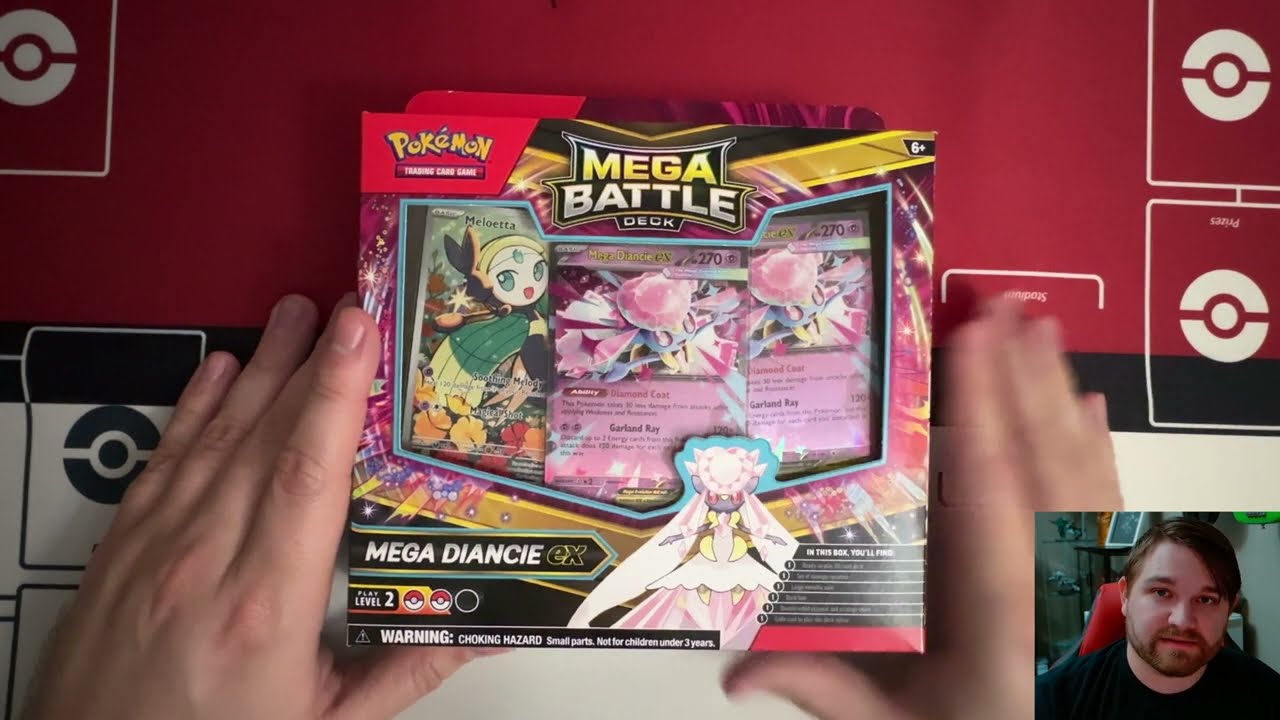 Pokemon: Opening a Mega Diancie Ex Battle Deck!
