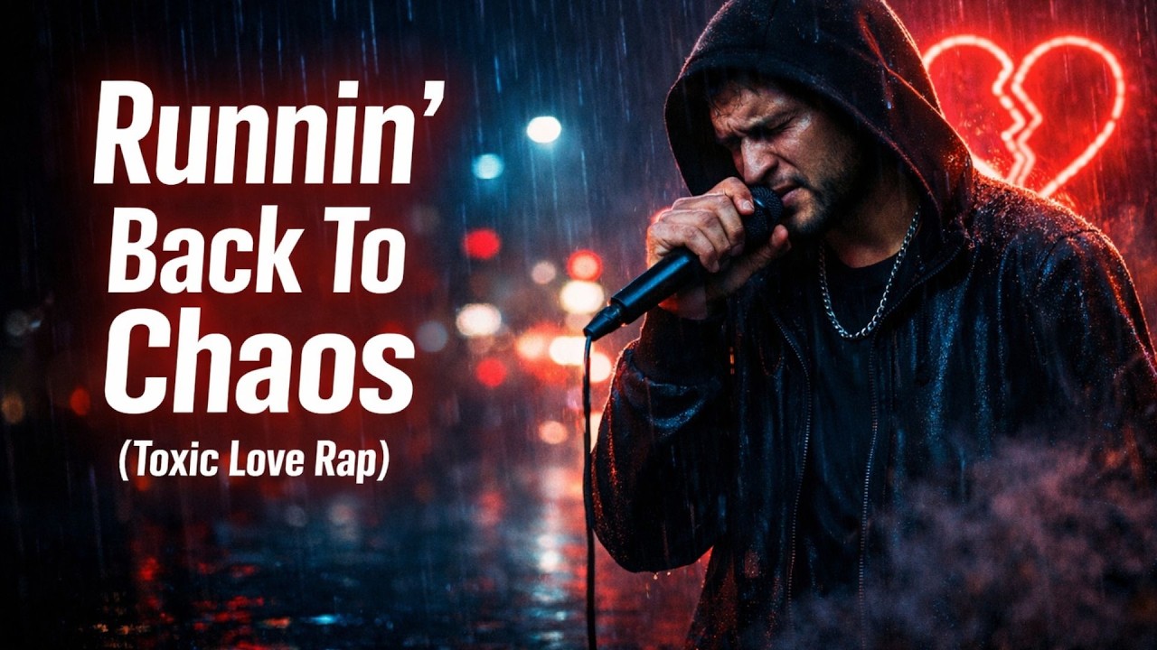 Runnin’ Back To Chaos | Toxic Love Rap | Emotional Trap Storytelling