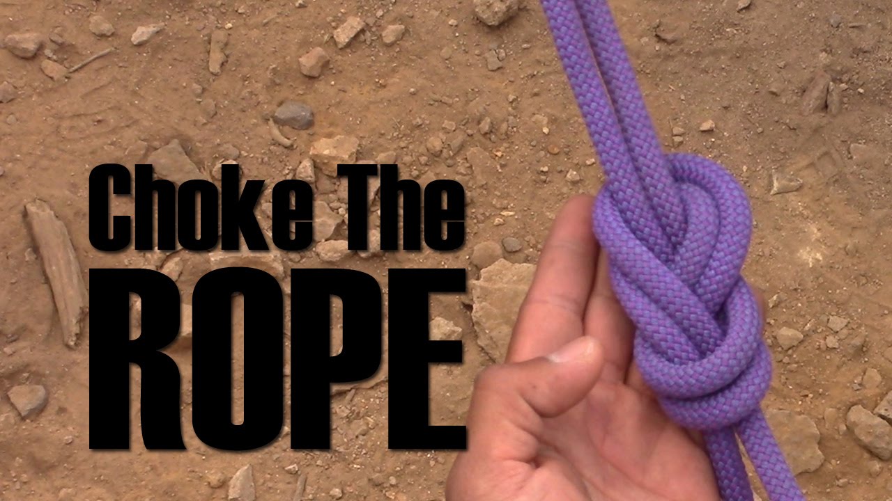 Choke the Rope: Tying a Climber to a Figure 8 Knot | Smart Rock Climbing