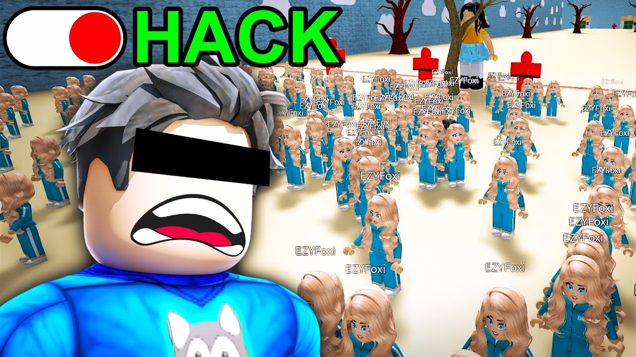 AM JUCAT SQUID GAME 2 CU HACK IN ROBLOX