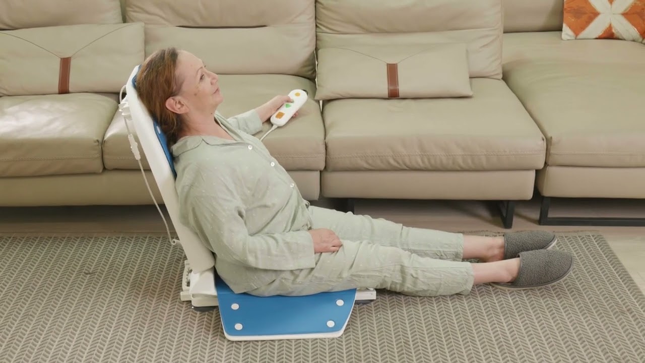 VOCIC Lightweight Electric Bath Lift Chair Used as Floor Lift