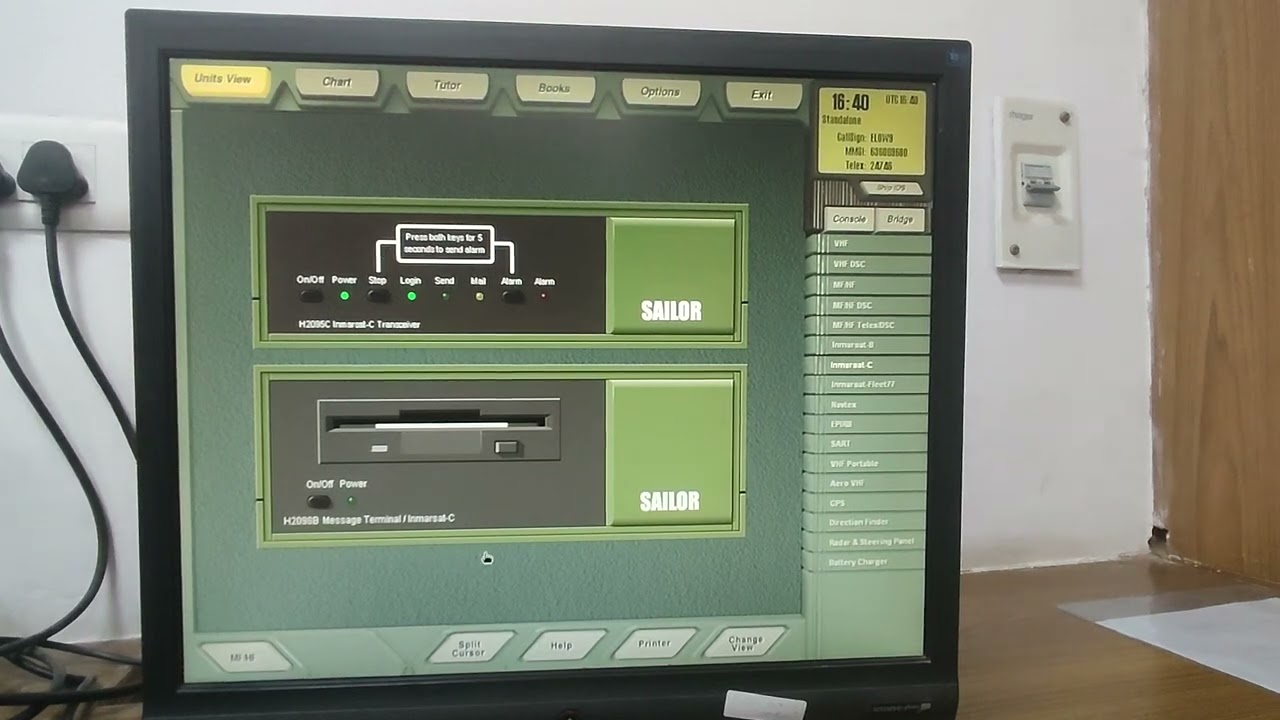 Send Undesignated Distress Alert Via Sat-C // GMDSS Simulator Practical.