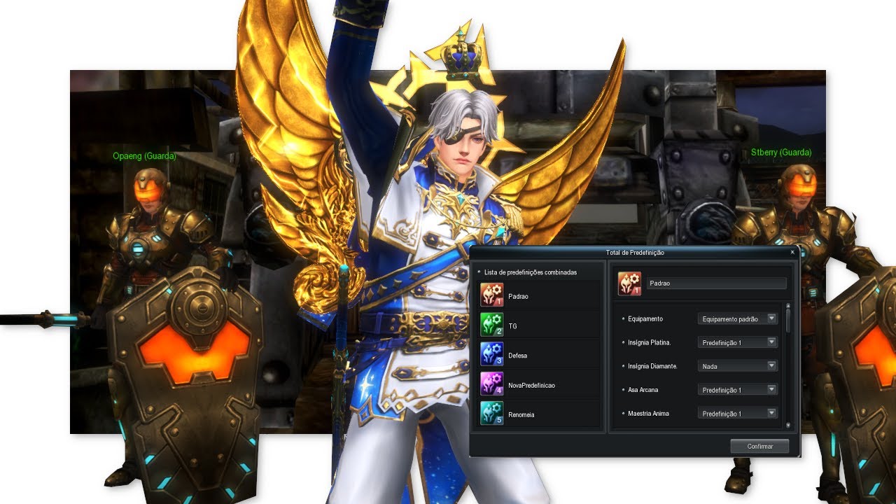 Configurando Presets em CABAL Online
