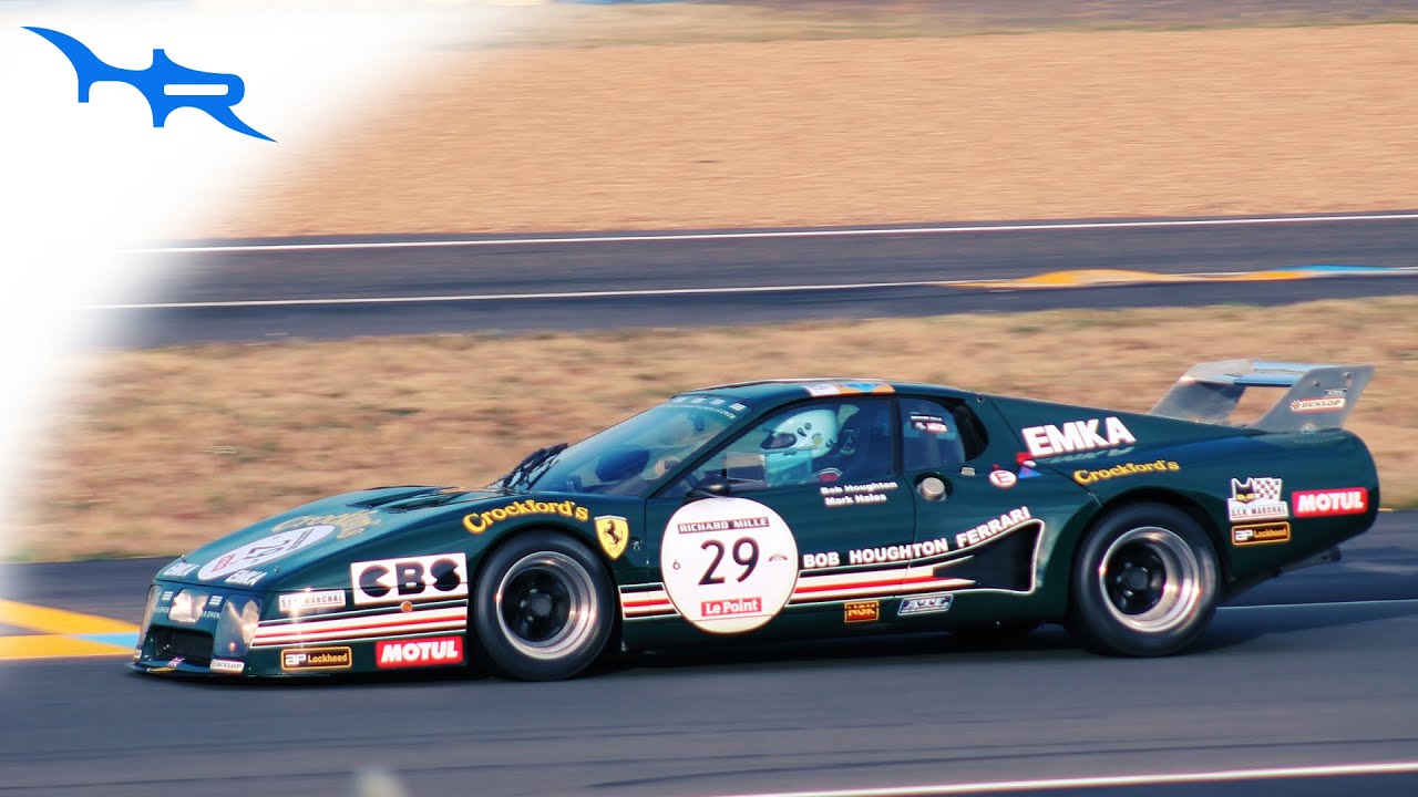 1979 Ferrari 512 BBLM Rough Boxer 12 Sound at Le Mans Classic (Accelerations)