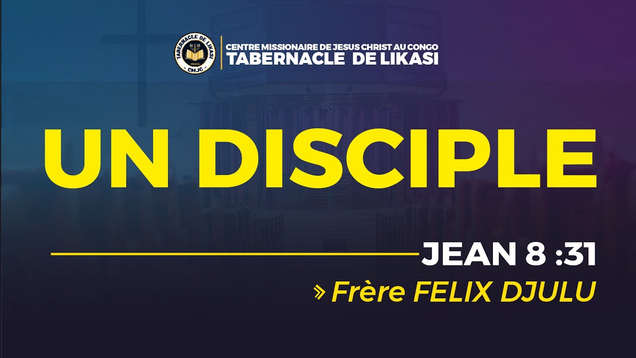 2026_02_01_Dimanche_Un disciple_Fr Felix DJULU