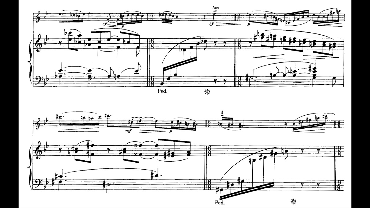 Paul Taffanel - Andante Pastoral et Scherzettino (1907) [Score]