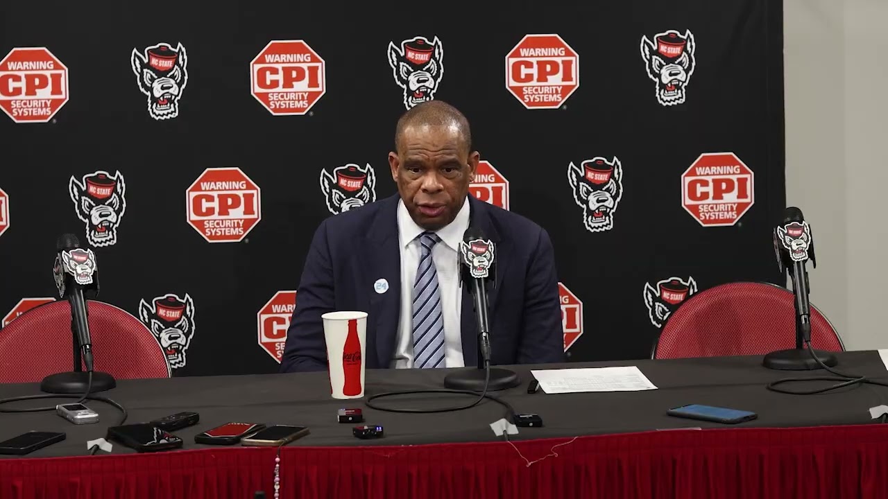 UNC head coach Hubert Davis postgame comments after loss to NC State